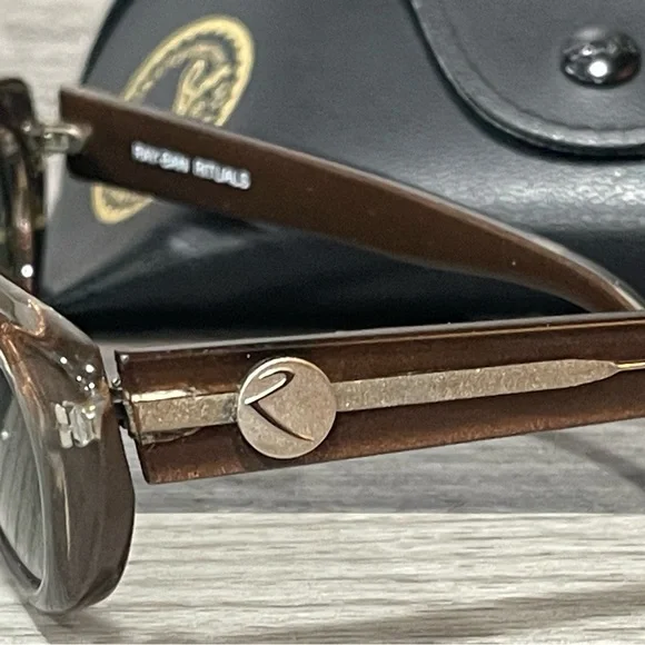 Ray-Ban Classic Brown Sunglasses with Black Case display picture 1